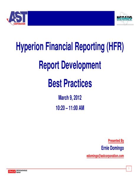 Hyperion Reporting 的图像结果