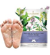LuxaDerme Peeling and Exfoliating Foot Mask with Sea Kelp, Thyme and ...