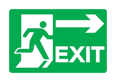 Emergency Exit Signs