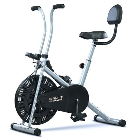 BIONFIT 2F Air Bike Exercise Cycle for Home |Gym Cycle for Workout With ...