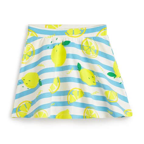 Lemons Skater Skirt with Inner Shorts
