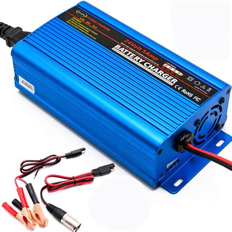 24 Volt Battery Charger Smart Fully Automatic Battery Charger ...