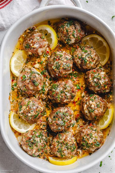 Baked Turkey Meatballs Recipe — Eatwell101