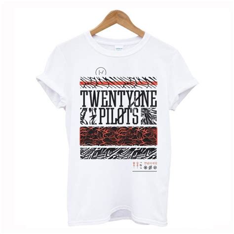 Twenty One Pilots Athletic Stack T Shirt KM - Kendrablanca