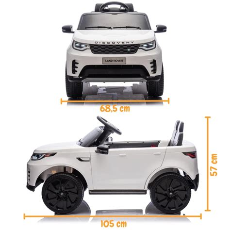 Land Rover Discovery Kids Car 12V - White - Berghoff toys