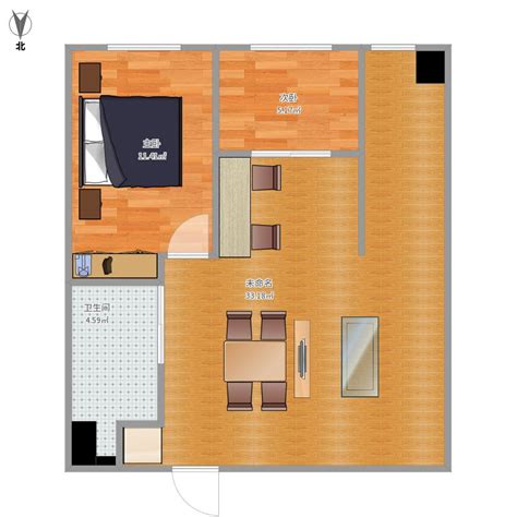25款二居室户型装饰效果图模型