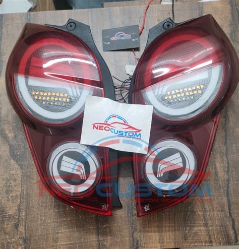 Chevrolet Beat Custom Taillight (Red Glass)