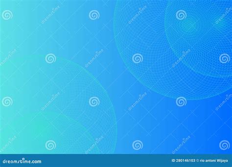 Blue Gradients Background Template Wallpaper with Circle Pattern Stock ...