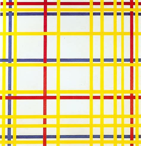 Piet Mondrian: ‘New York City I’ painting has been hanging upside-down ...