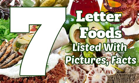 7-Letter Foods - Listed With Pictures, Facts - The Coconut Mama