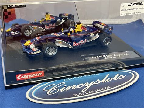 Carrera Evolution 27122 Red Bull Klein F1 1/32 Slot Car.