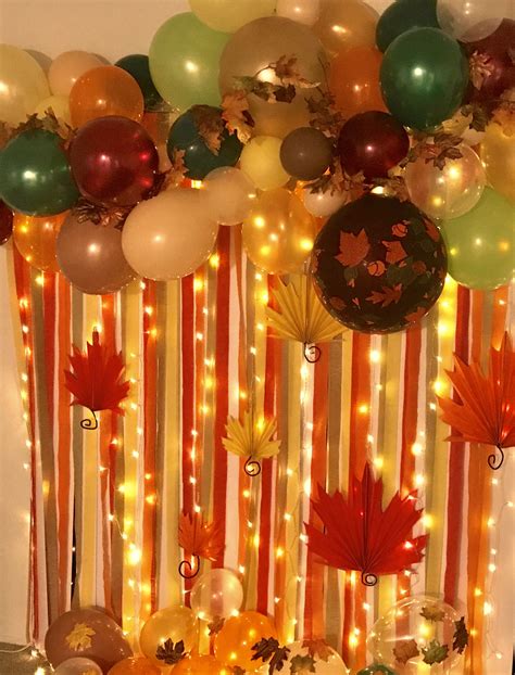 Fall Themed Party Decorations