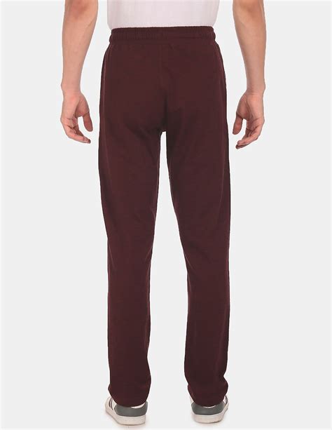 US Polo Cotton Maroon Track Pants Lower Bottom for Men – Stilento