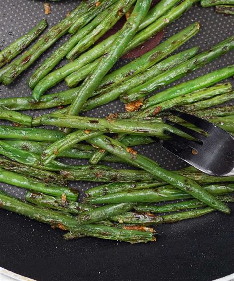 Pan Fried Green Beans - Recipe Tale