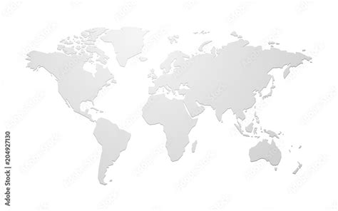 Blank World Map Vector 的图像结果