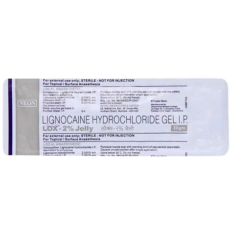 Buy Alternate Medicine and Healthcare Products Online | Lox 2% Jelly ...