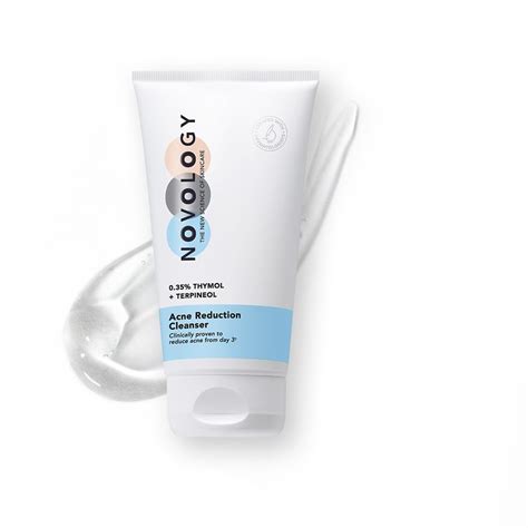 Novology Acne Reduction Cleanser | Face Wash for Acne, Whiteheads ...