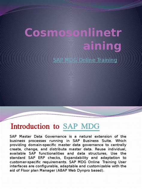 SAP MDG Tutorial 的图像结果