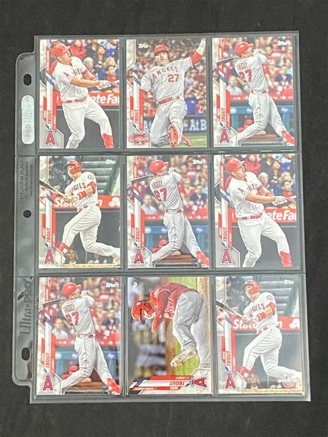 Sold Price: (45) Mint 2020 Topps Mike Trout Baseball Cards - Invalid ...