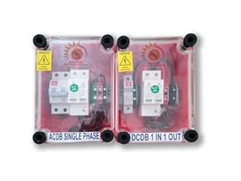 Solar ACDB & DCDB Combo 1-Phase with Components | AC & DC Distribution ...