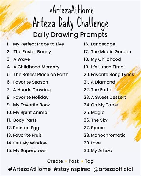 50+Drawing Prompt Ideas - Drawing Prompts for Sketching 2021 - HARUNMUDAK