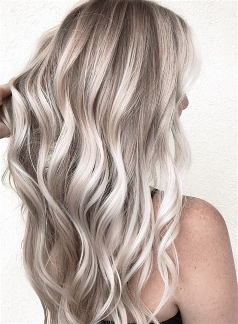 silver ash blonde hair colour