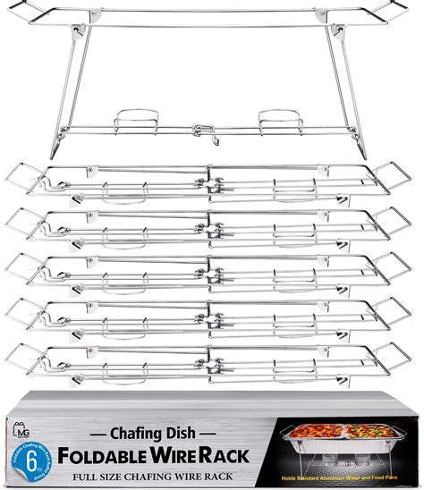 Amazon.com: Disposable Chafing Dish Buffet Set Food Warming Trays - 3 ...