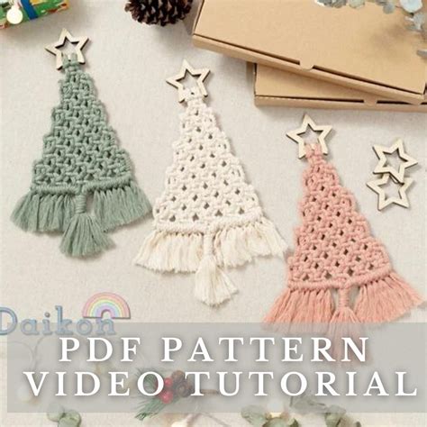 Image result for Macrame Christmas Tree Pattern