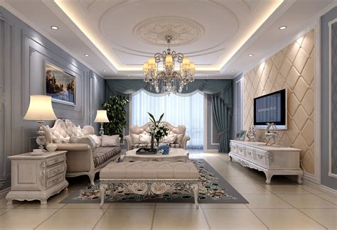 现代简约欧式风格白色家居卧室装修效果图_太平洋家居网图库