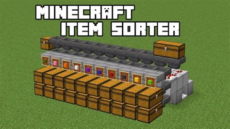 How To Build Automatic Item Sorter In Minecraft 1.17 Caves & Cliffs