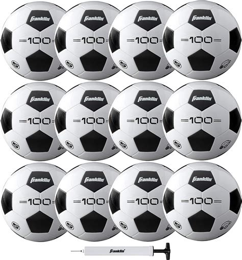 Franklin Sports Soccer Balls - Size 5 F-100 Soccer Balls - Adult Soccer ...