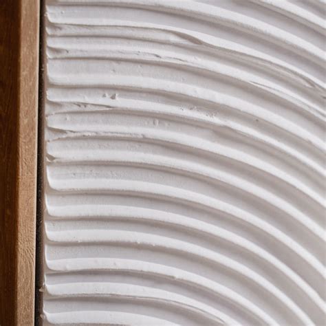 Japandi 3D Plaster Texture Framed Wall Art 32x24 Inch Online - Premium ...
