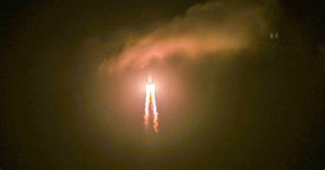 Debris From Chinese Rocket Falls Back To Earth
