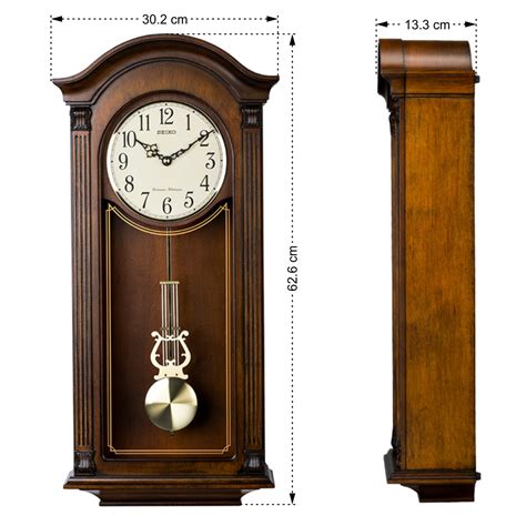 SEIKO ONLINE STORE QXH066B Alder Wood Pendulum Clock – SEIKO CLOCKS INDIA