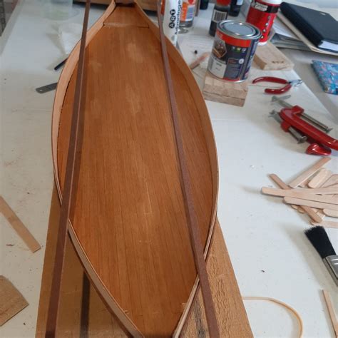 Bending cross-grain bulwark rail? - Building, Framing, Planking and ...