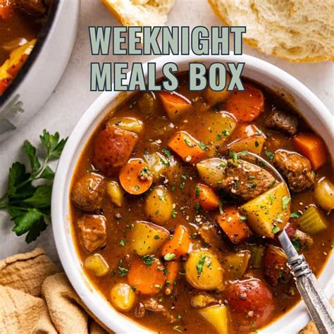 Weeknight Meals Box VIP – Canyon Valley Provisions