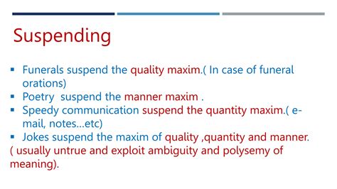 Grice Maxims | PPTX
