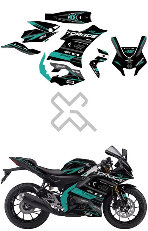 Grayfixx Torque Edition Full Body Sticker for R15M & V4 | Made in ...