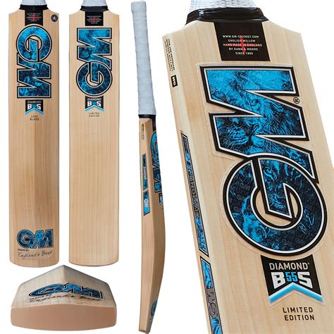Buy n & MooreGM Cricket Bat | Diamond | Ben Stokes | English Willow ...