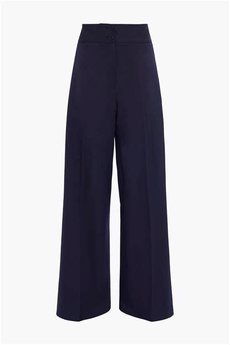 Rudy Pant in Berry Blue | High waisted trousers, Navy blue dress pants ...