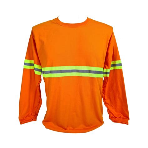 Construction Reflectorized Long Sleeve Shirt | Long Sleeves Sweatshirts ...