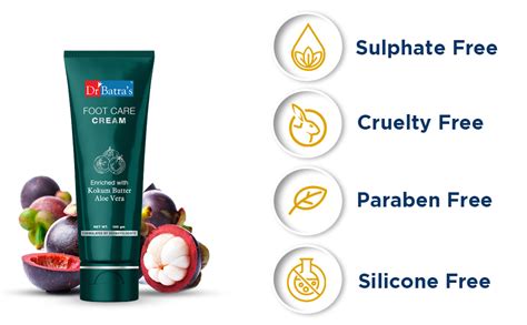 Dr Batra's Foot Care Cream, Enriched With Kokum Butter, Olive Oil ...