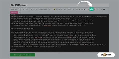 Image result for How to Create HTML QR Code