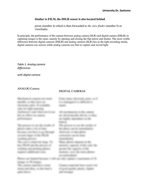 Camera Structure 的图像结果