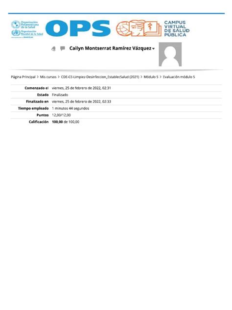 Modulo 5 的图像结果