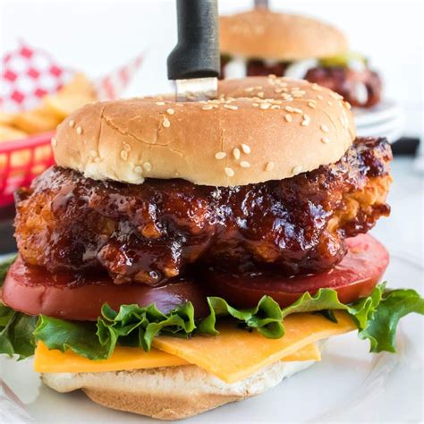 BBQ Chicken Sandwich - Home Fresh Ideas