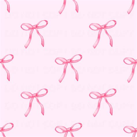 Coquette Pink Bows Seamless File - Etsy in 2024 | Bow wallpaper, Pink ...