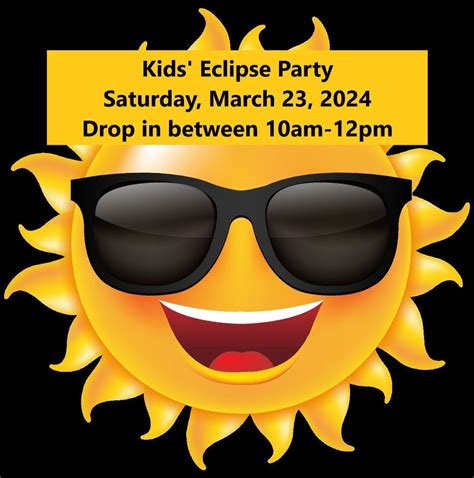 Kids Eclipse Party, 18 Perrin St , Fairport, NY, United States, New ...