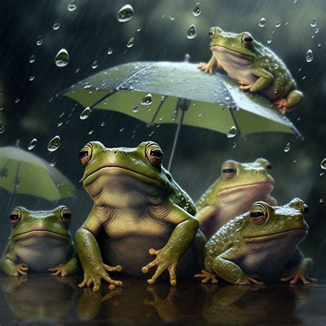 Raining Frogs Real Life