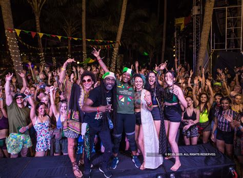 Revellers from all over the world attend the biggest Reggae music ...
